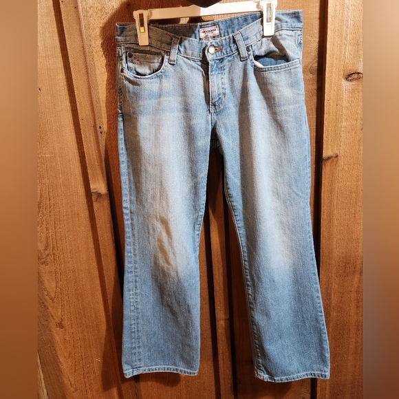 Abercrombie and Fitch Vintage 92 Light wash jeans wide leg - Picture 4 of 11